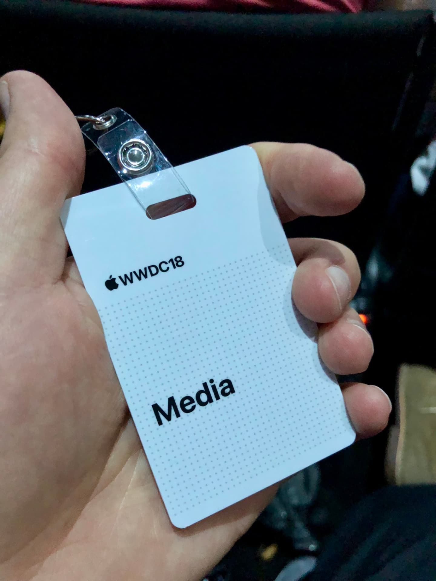 WWDC18 media credential